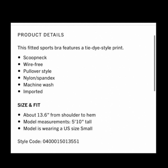 Varley Let’s Go Elsie Bra. - Picture 5 of 10